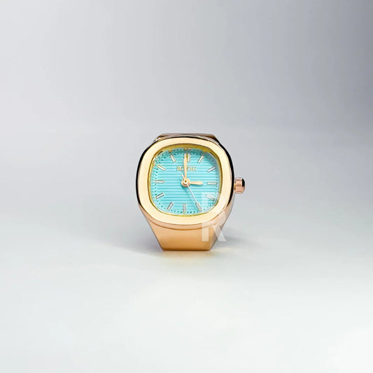 NAUTILUS RING | ROSE BLUE