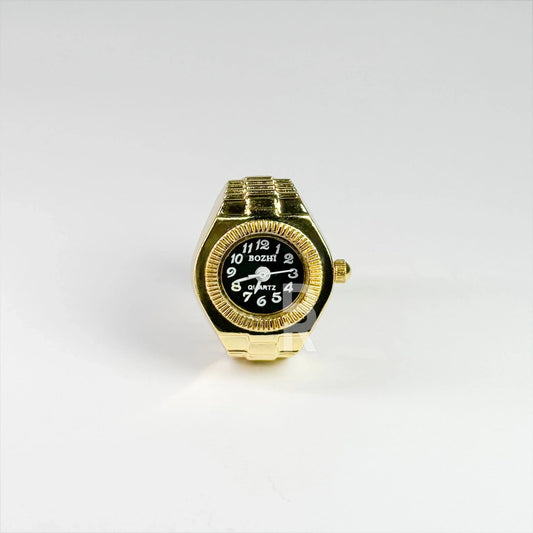 MILANO RING | GOLD BLACK