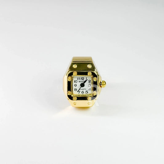 SANTOS RING | GOLD WHITE