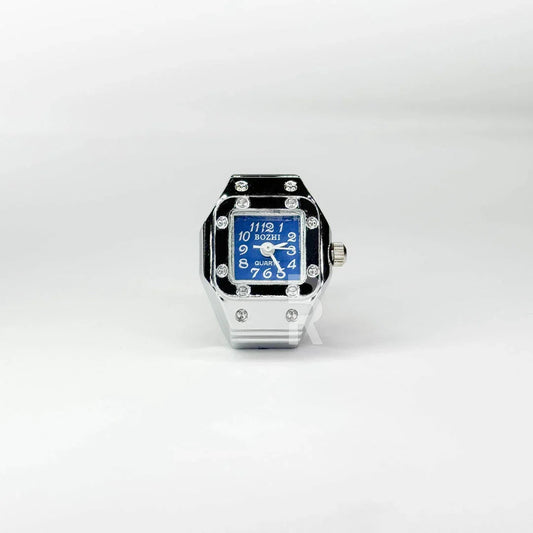 SANTOS RING | SILVER BLUE