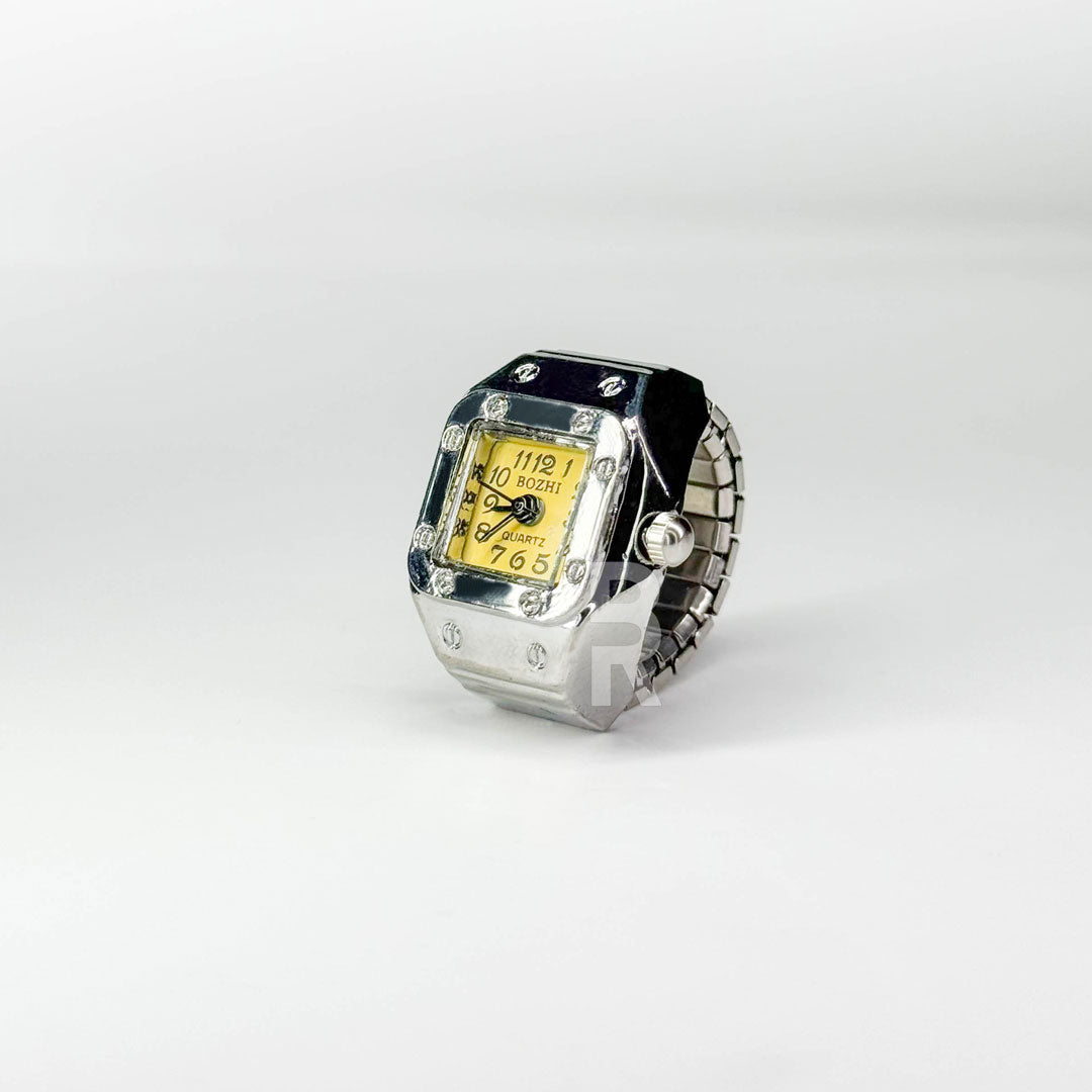 SANTOS RING | SILVER YELLOW
