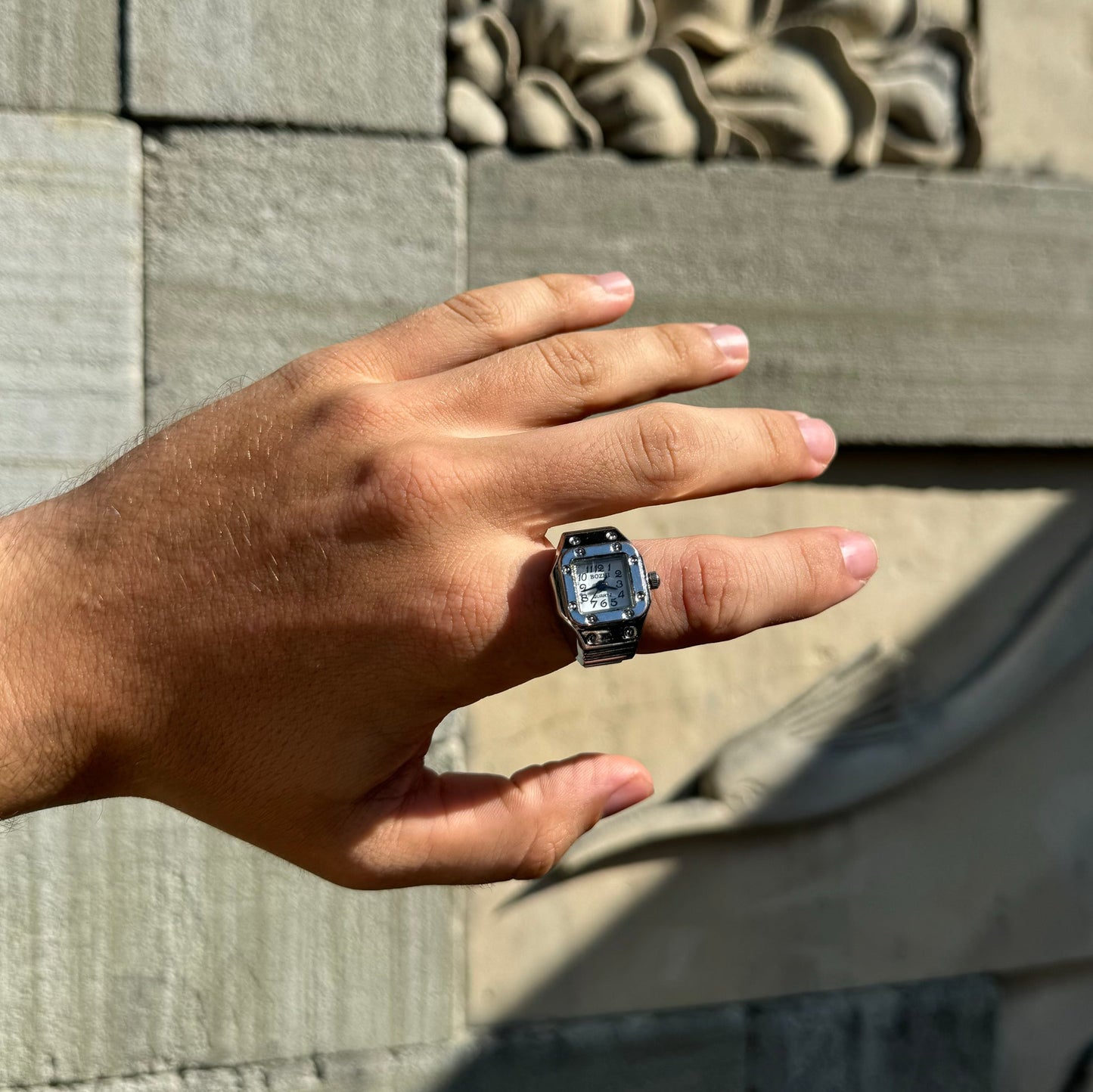 SANTOS RING | SILVER YELLOW