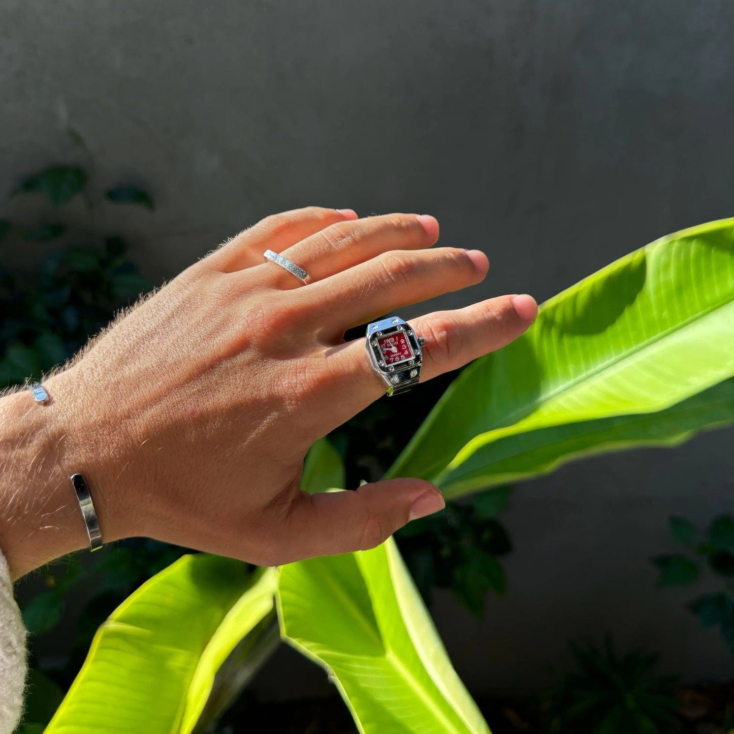 SANTOS RING | GOLD BLACK