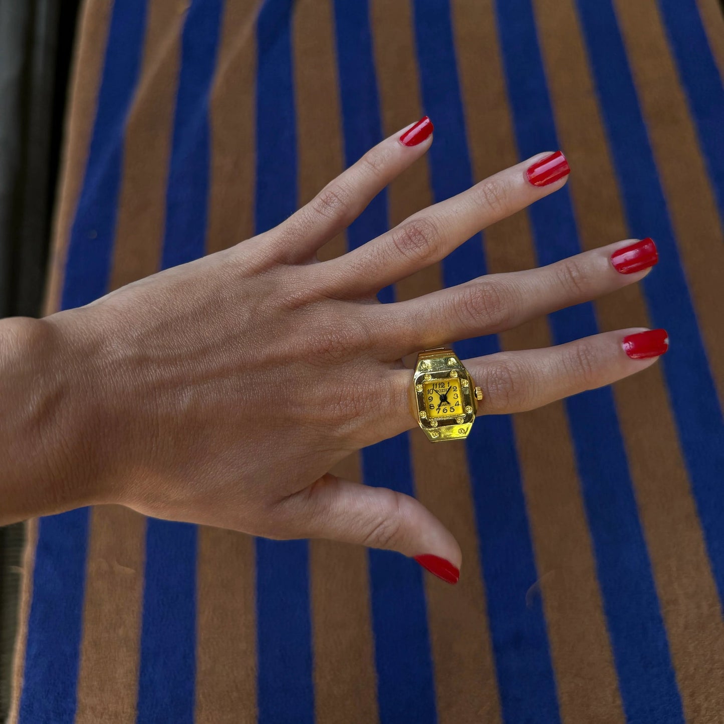 SANTOS RING | SILVER YELLOW