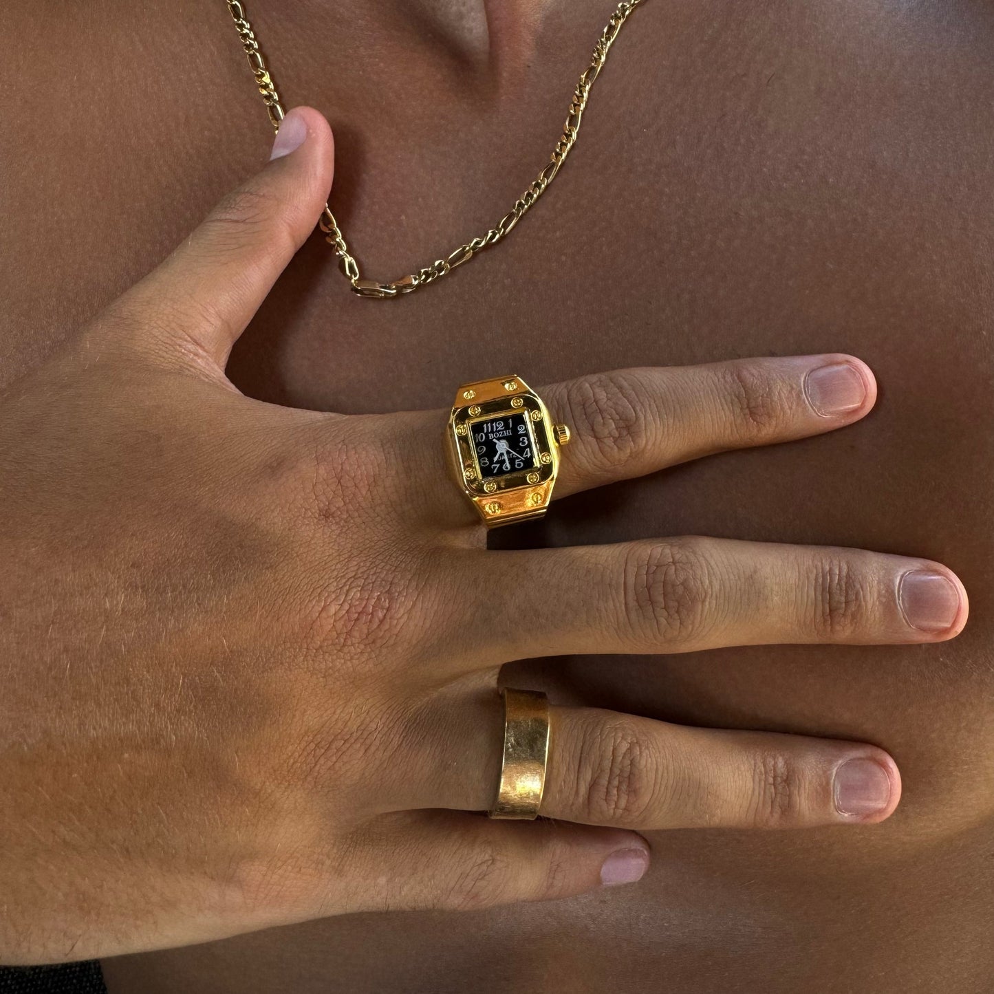 SANTOS RING | SILVER YELLOW