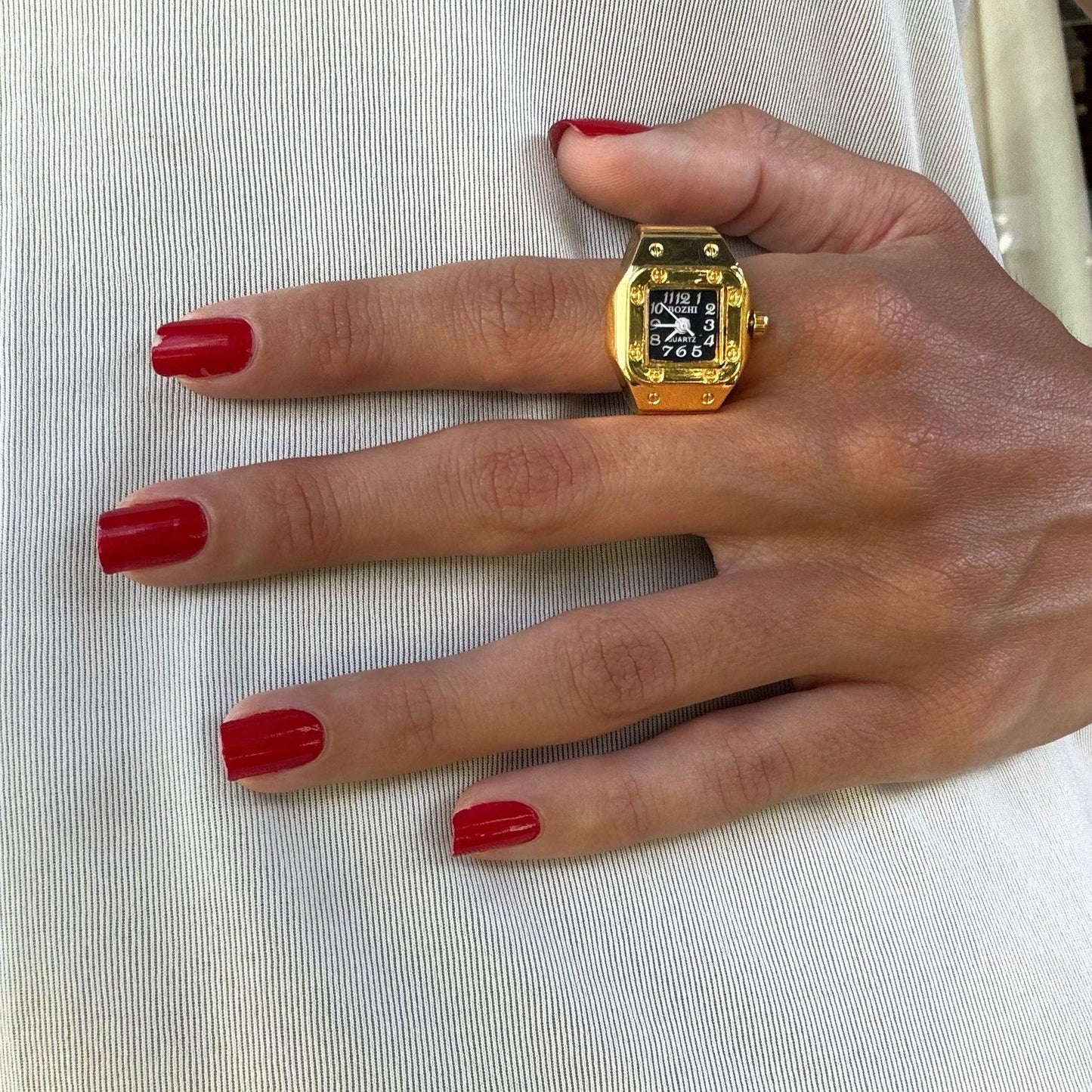 SANTOS RING | SILVER YELLOW