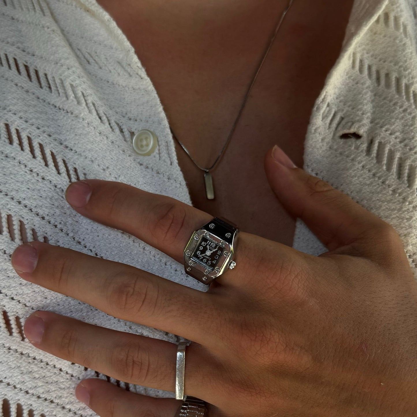 SANTOS RING | SILVER YELLOW