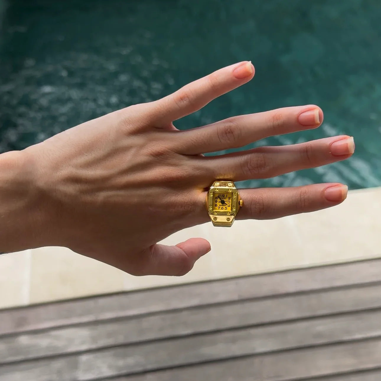 SANTOS RING | SILVER YELLOW