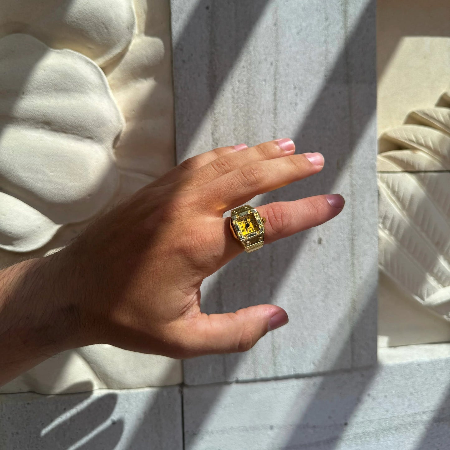 SANTOS RING | SILVER YELLOW