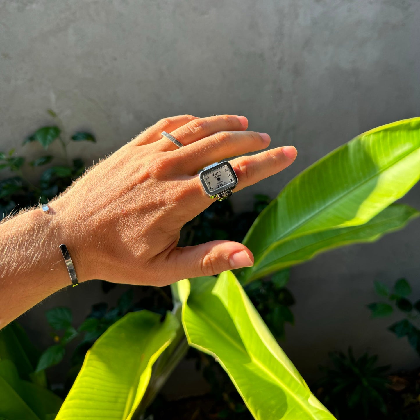 VINTAGE RING I SILVER BLUE