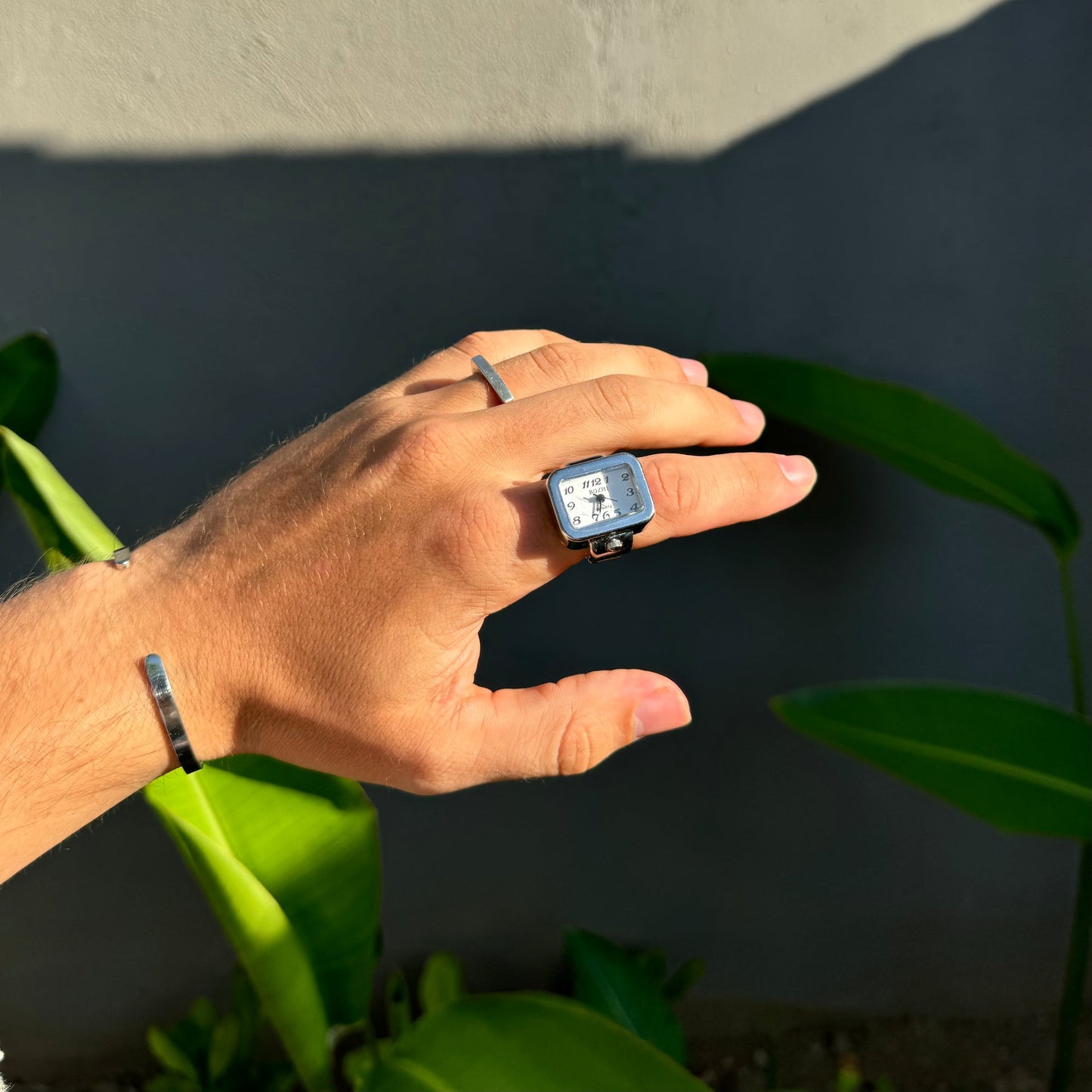 VINTAGE RING I SILVER BLUE