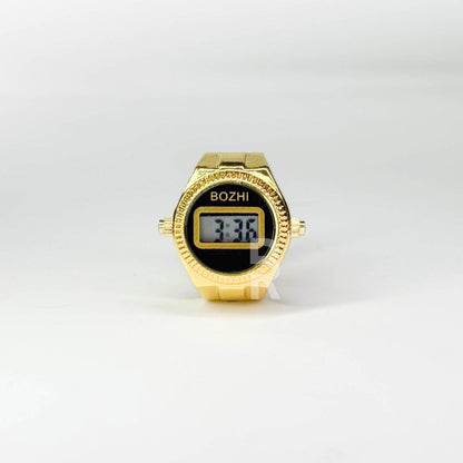 DIGITALE RING | GOLD BLACK