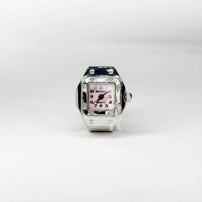 SANTOS RING | SILVER WHITE