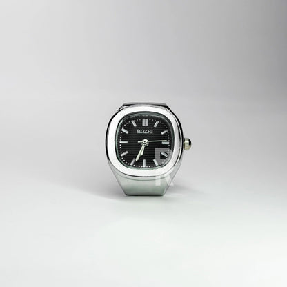 NAUTILUS RING | SILVER WHITE