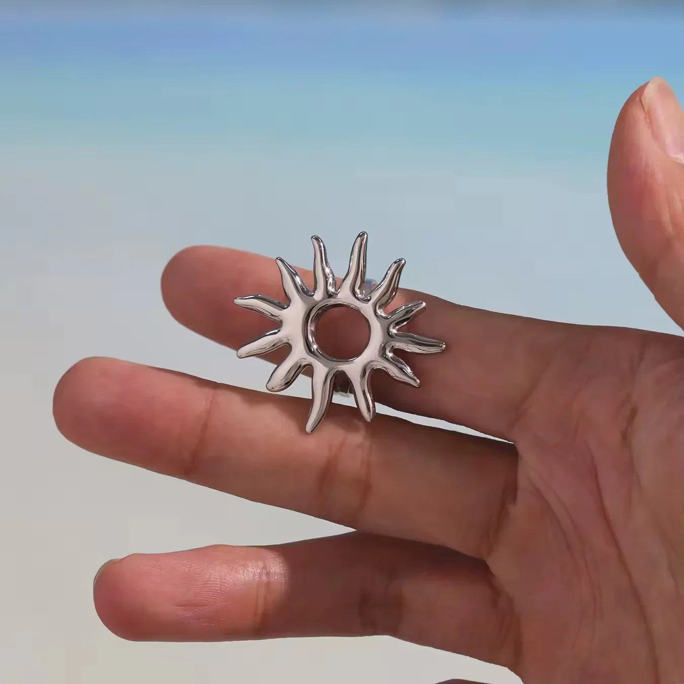 SUN RING |SILVER