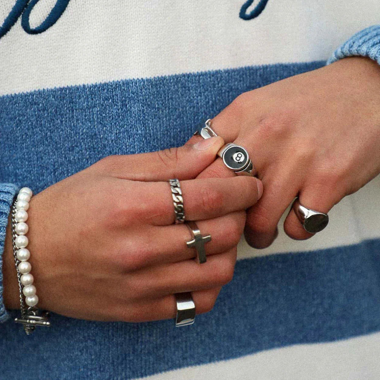 POOL RING | SILVER
