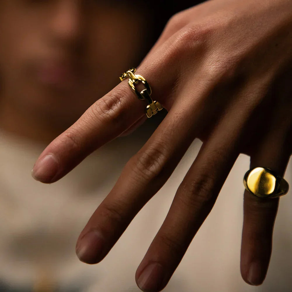 LINKED RING | GOLD