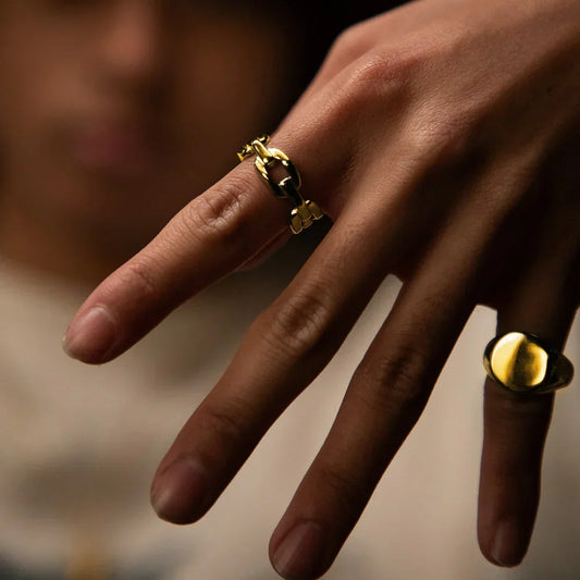 LINKED RING | GOLD
