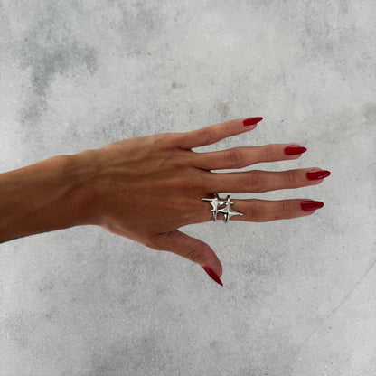 NOVA STAR RING | SILVER