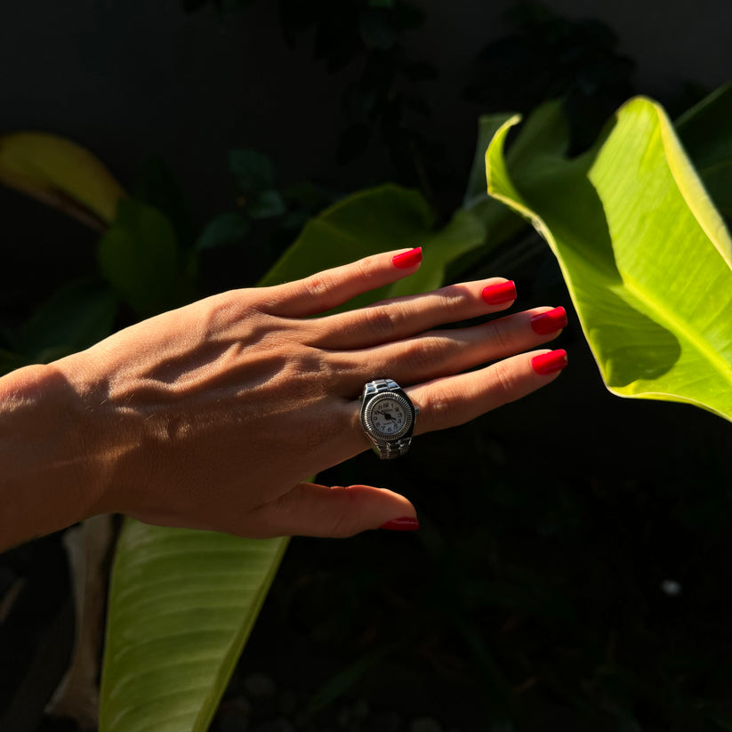 MILANO RING | SILVER BLACK