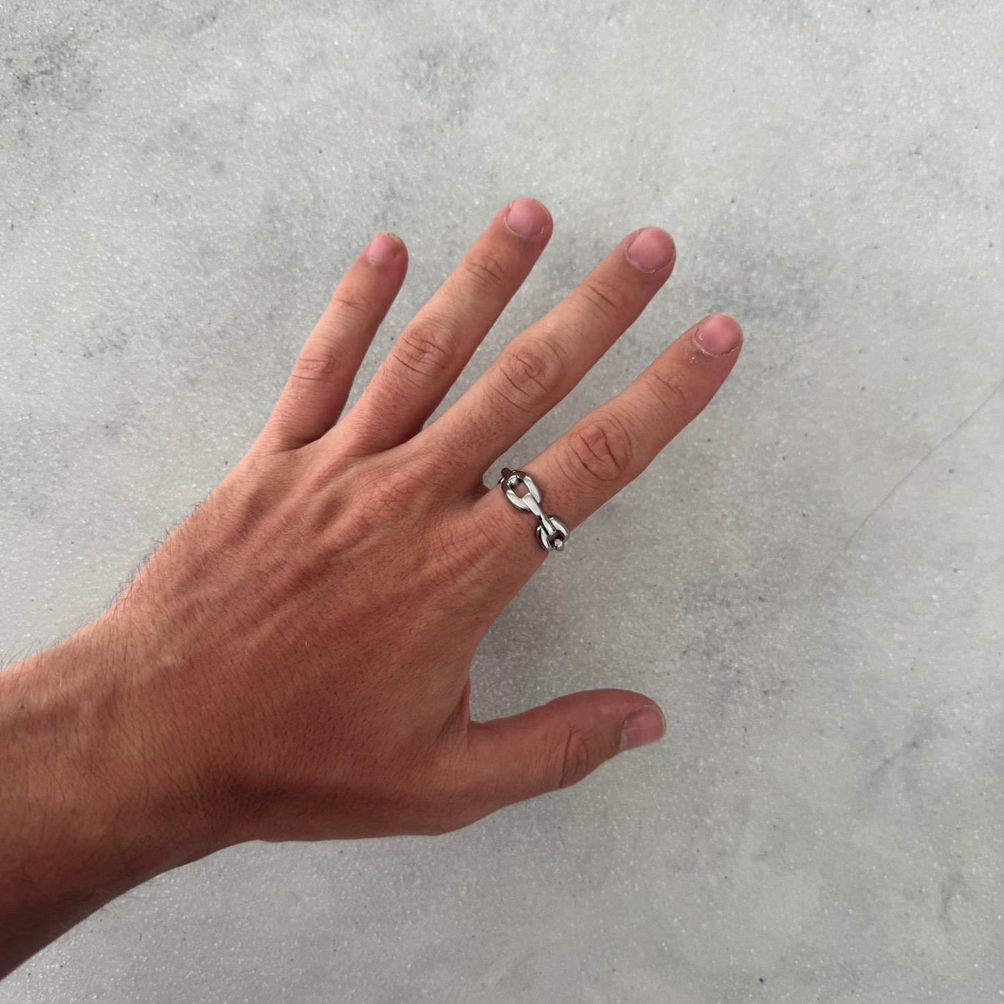 LINKED RING | SILVER