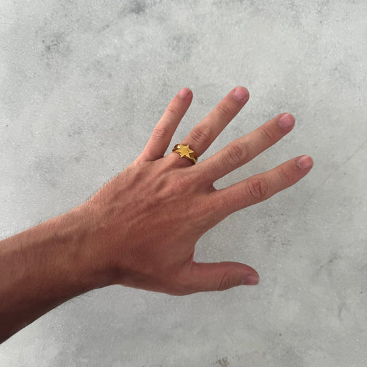 STAR RING | GOLD