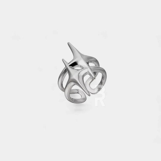 NOVA STAR RING | SILVER