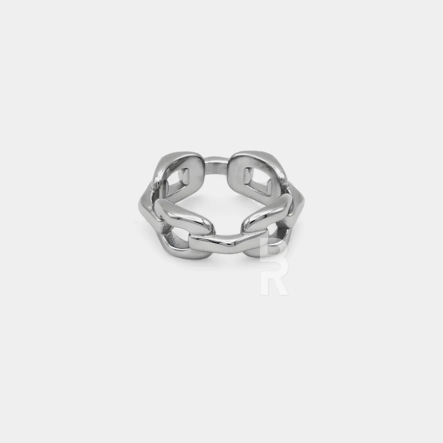 LINKED RING | SILVER
