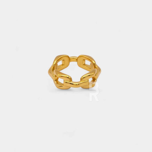 LINKED RING | GOLD