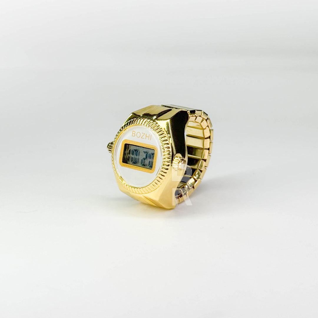 DIGITALE RING | GOLD BLACK