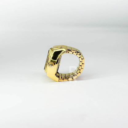 DIGITALE RING | GOLD BLACK