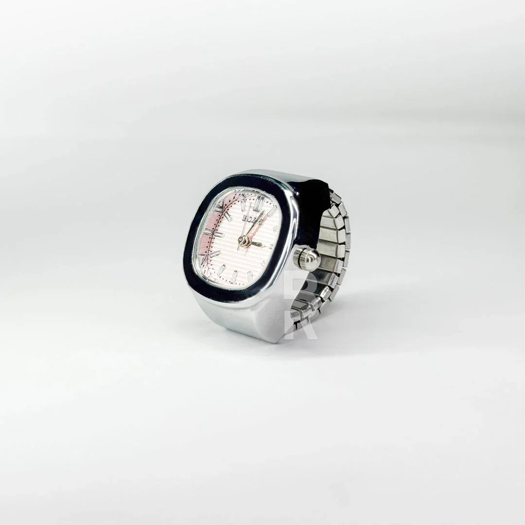 NAUTILUS RING | SILVER WHITE