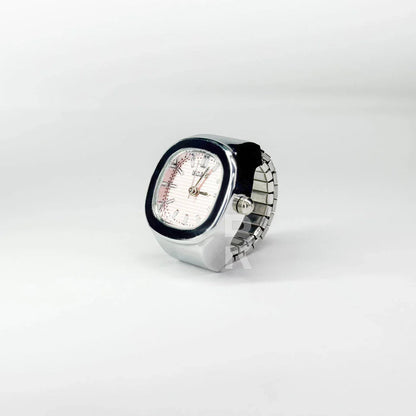 NAUTILUS RING | SILVER WHITE