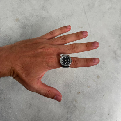 NAUTILUS RING | SILVER WHITE