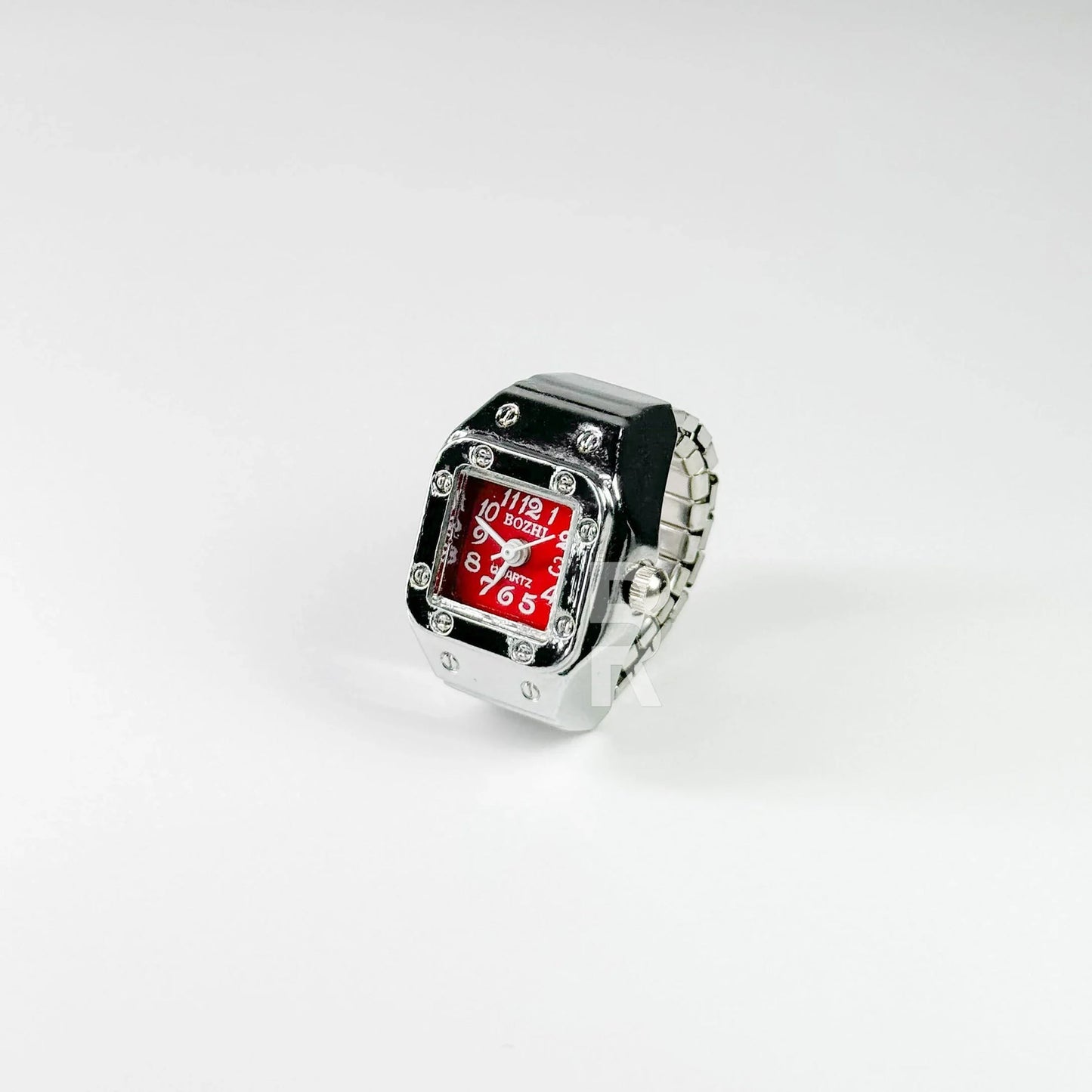 SANTOS RING | SILVER WHITE