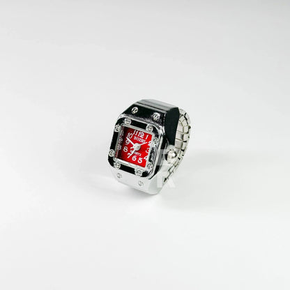 SANTOS RING | SILVER WHITE