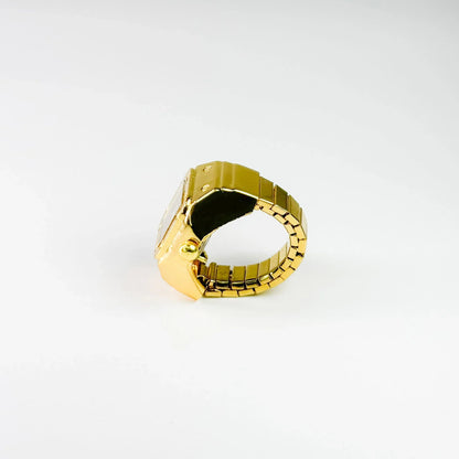 SANTOS RING | SILVER WHITE