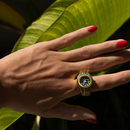 MILANO RING | SILVER BLACK
