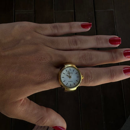 ONYX RING | GOLD