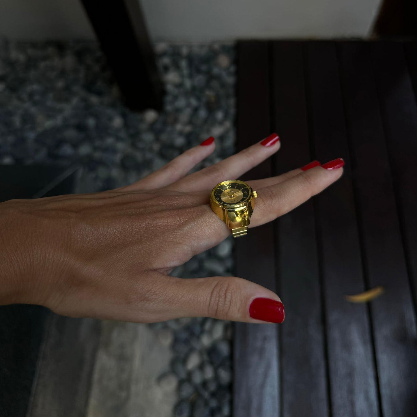 MIDNIGHT RING | GOLD BLUE