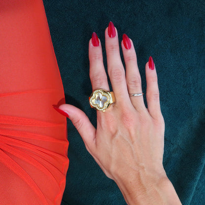 CLEEF RING | GOLD GREEN