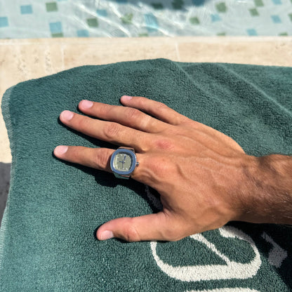 NAUTILUS RING | SILVER BLACK