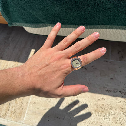 NAUTILUS RING | SILVER WHITE