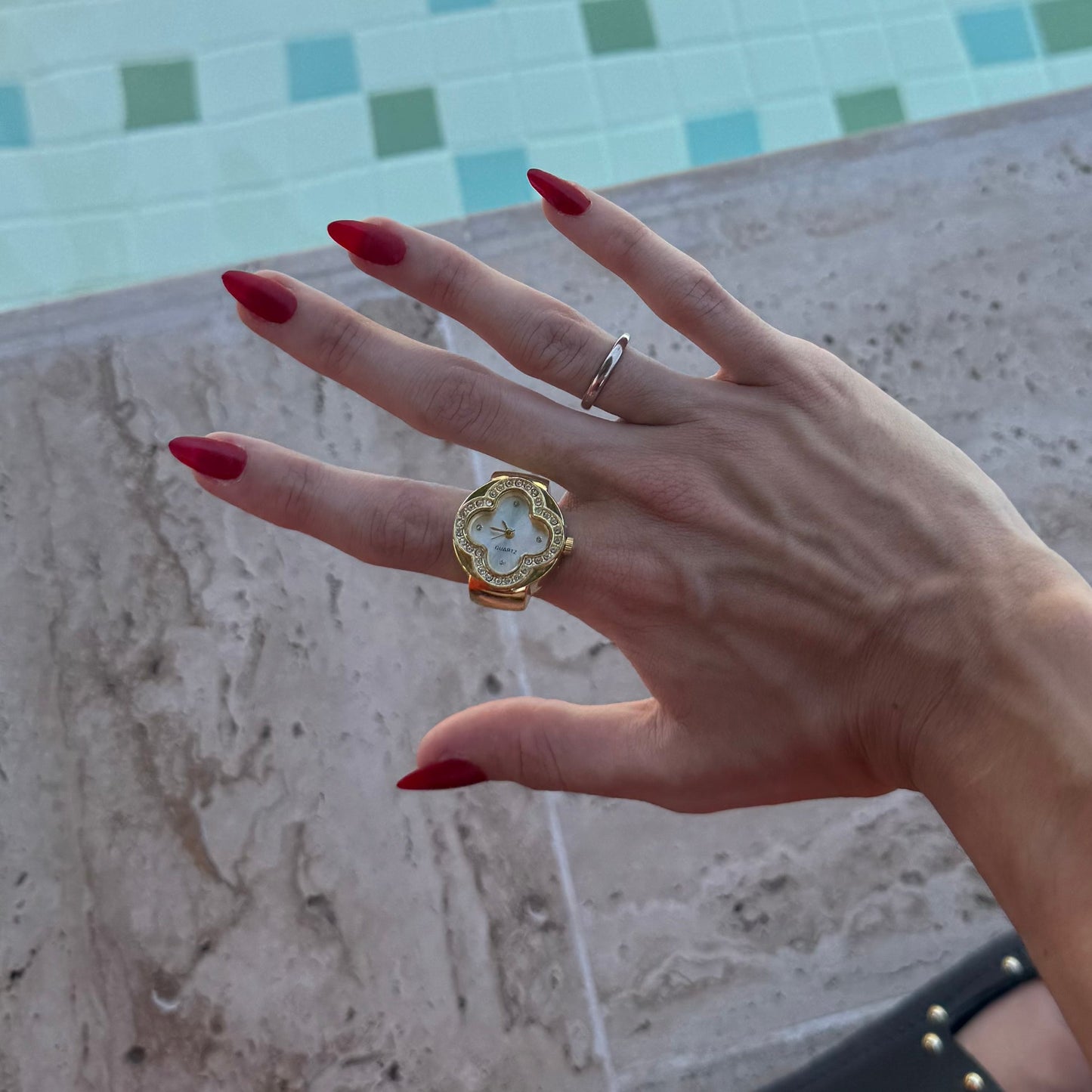 CLEEF RING | GOLD GREEN