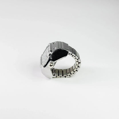 SANTOS RING | SILVER WHITE