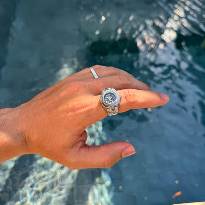 MILANO RING | SILVER PINK