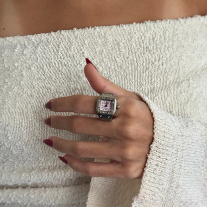 SANTOS RING | SILVER RED