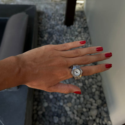 MILANO RING | SILVER PINK